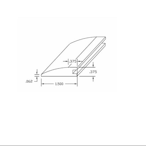 Mannington Mountain View XL Trim Reducer