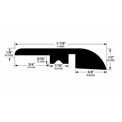 Raintree Aspen Estate Trim Reducer