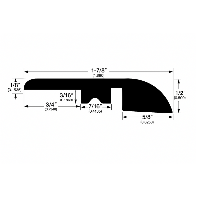 Raintree Aspen Estate Trim Reducer