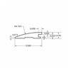 LifeCore Amara Trim Flush Reducer