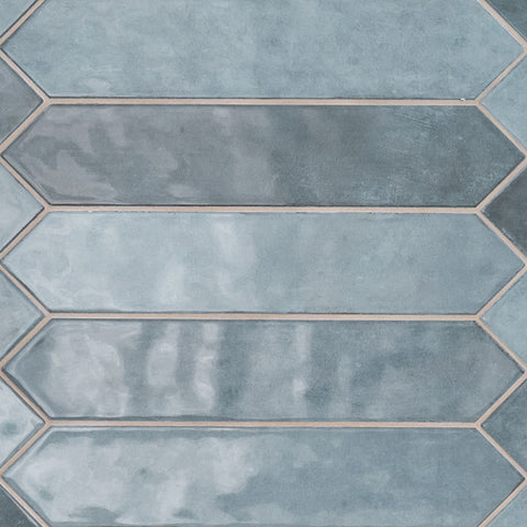 MSI Renzo Denim Ceramic Picket - 2.5"x13" Swatch