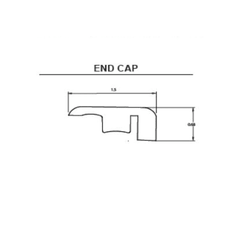 Mannington Restoration Trim End Cap Mannington Mannington 