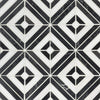 Marble Tile Collection Rhombix Nero Polished - 12"x12"