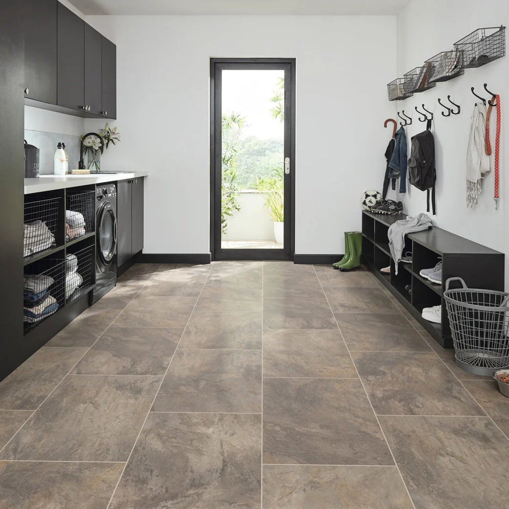Karndean Luxury Vinyl Korlok Select Tile Mountain Slate – Flooring