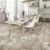 Congoleum Triversa Prime Rocky Crest White Wool Room Scene