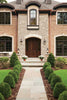 MSI Ledgestone Veneer - Roman Beige Panel - Split Face Outside Scene