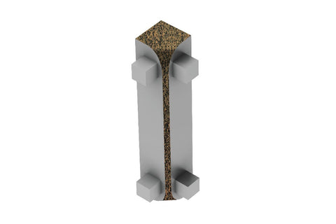 Schluter Rondec-Ct In Corner 90 Aluminum Bronze