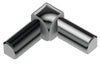 Schluter Rondec 2-Leg In Corner Aluminum Polish Chrome