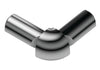 Schluter Rondec 2-Leg Out Corner Aluminum Polish Chrome