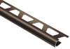Schluter Rondec Bullnose Trim Aluminum Antique Bronze