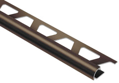 Schluter Rondec Bullnose Trim Aluminum Antique Bronze