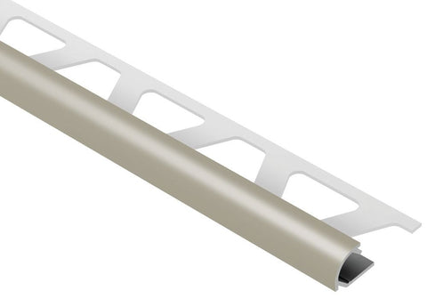 Schluter Rondec Bullnose Trim Aluminum Grey