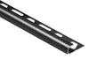 Schluter Rondec Bullnose Trim Aluminum Matte Black