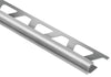 Schluter Rondec Bullnose Trim Aluminum Brush Chrome