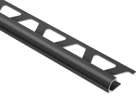 Schluter Rondec Bullnose Trim Aluminum Graphite