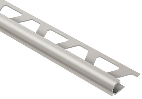 Schluter Rondec Bullnose Trim Aluminum Satin Nickel