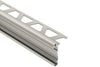 Schluter Rondec-Ct Counter Trim Aluminum Satin Nickel