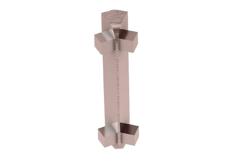 Schluter Rondec-Ct In Corner 135 Aluminum Brush Copper