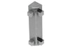 Schluter Rondec-Ct In Corner 90 Aluminum Brush Chrome