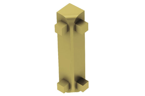 Schluter Rondec-Ct In Corner 90 Aluminum Satin Brass