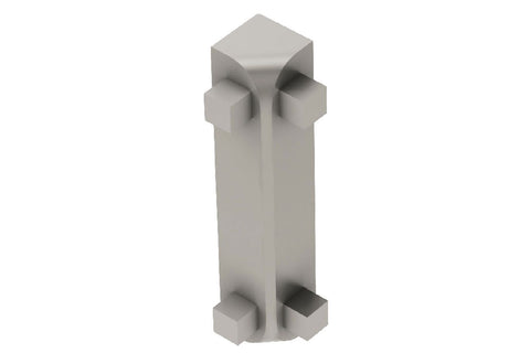 Schluter Rondec-Ct In Corner 90 Aluminum Satin Nickel