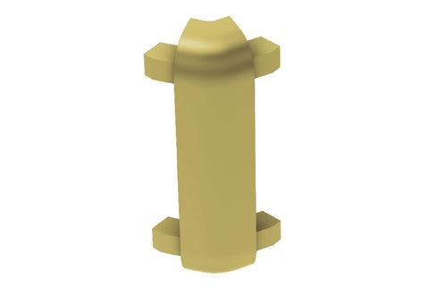 Schluter Rondec-Ct Out Corner 135 Aluminum Satin Brass