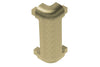 Schluter Rondec-Ct Out Corner 90 Aluminum Brush Brass
