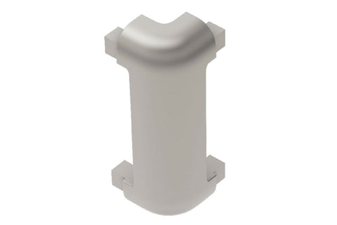 Schluter Rondec-Ct Out Corner 90 Aluminum Satin Nickel