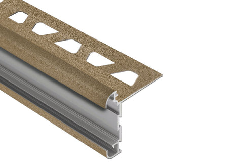 Schluter Rondec-Ct Counter Trim Aluminum Beige
