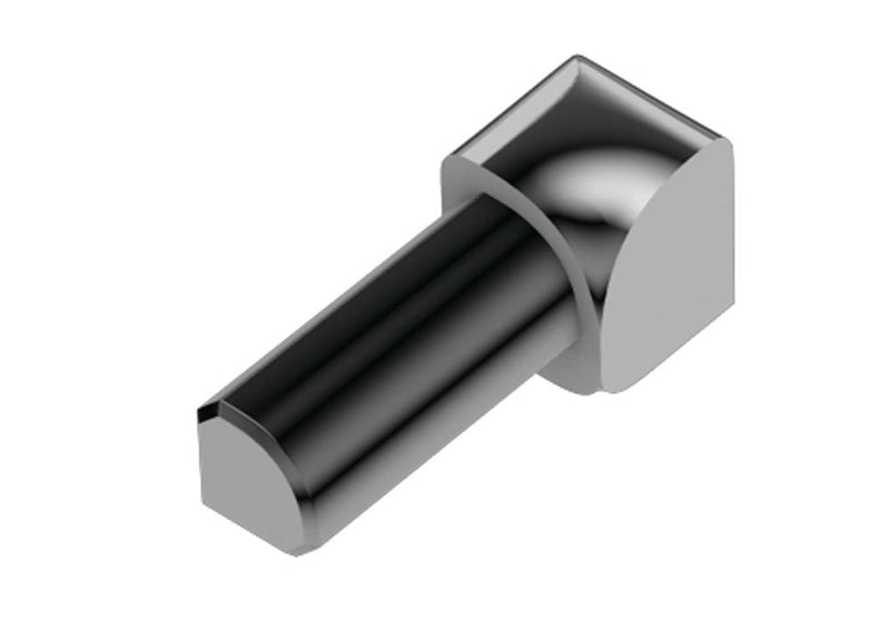 Schluter Rondec In Corner Aluminum Polish Chrome