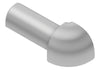 Schluter Rondec Out Corner Aluminum Light Grey