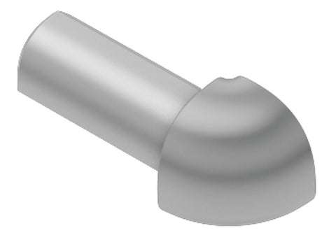 Schluter Rondec Out Corner Aluminum Classic Grey