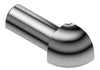 Schluter Rondec Out Corner Aluminum Polish Chrome