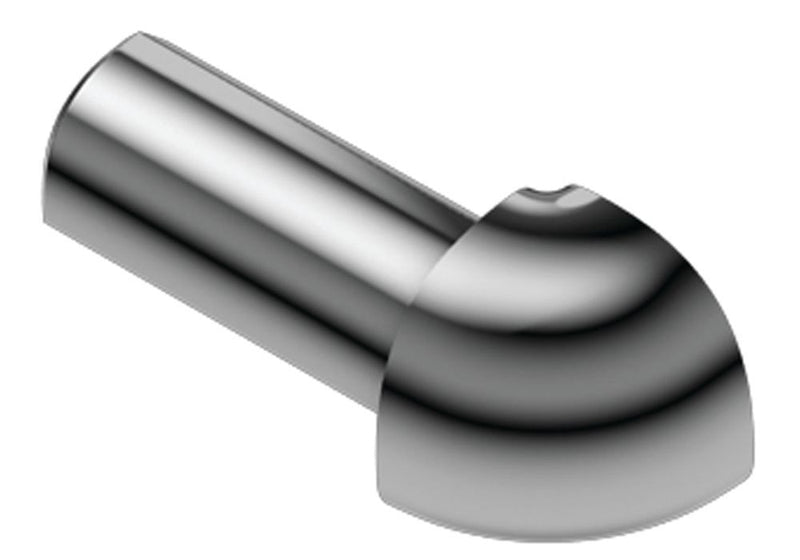 Schluter Rondec Out Corner Aluminum Polish Chrome