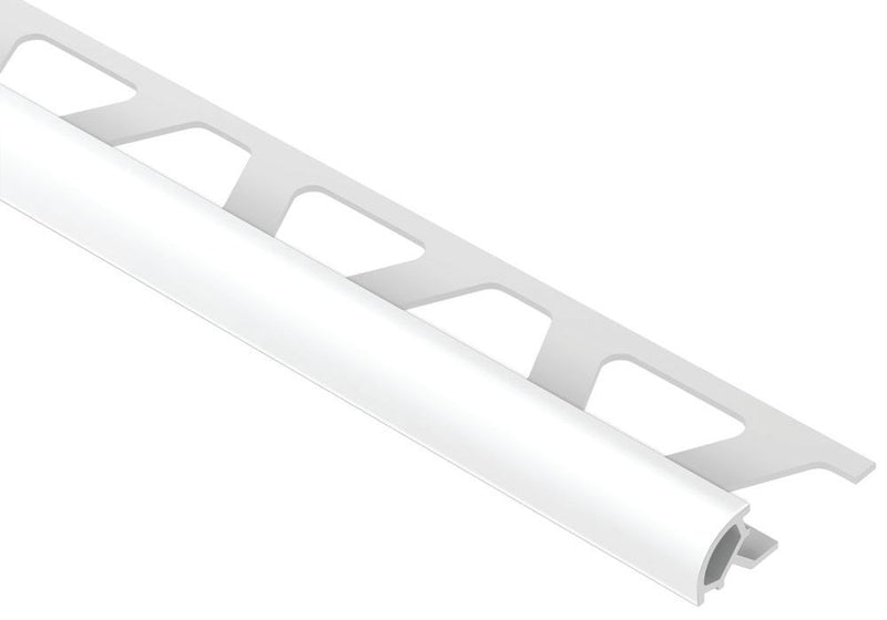 Schluter Rondec Bullnose Trim Pvc Bright White