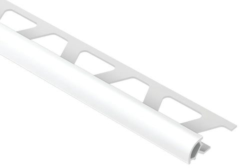 Schluter Rondec Bullnose Trim Pvc Bright White