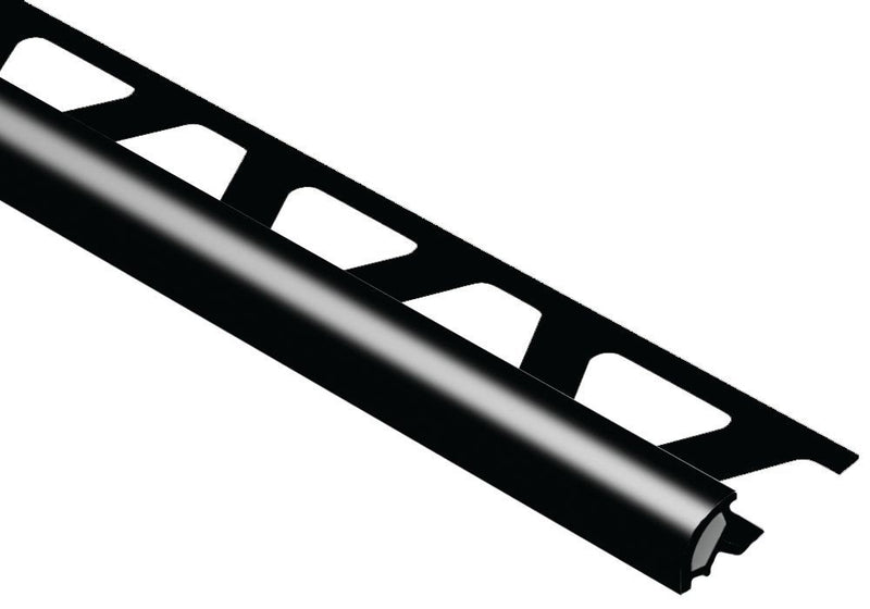 Schluter Rondec Bullnose Trim Pvc Black