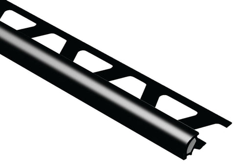 Schluter Rondec Bullnose Trim Pvc Black