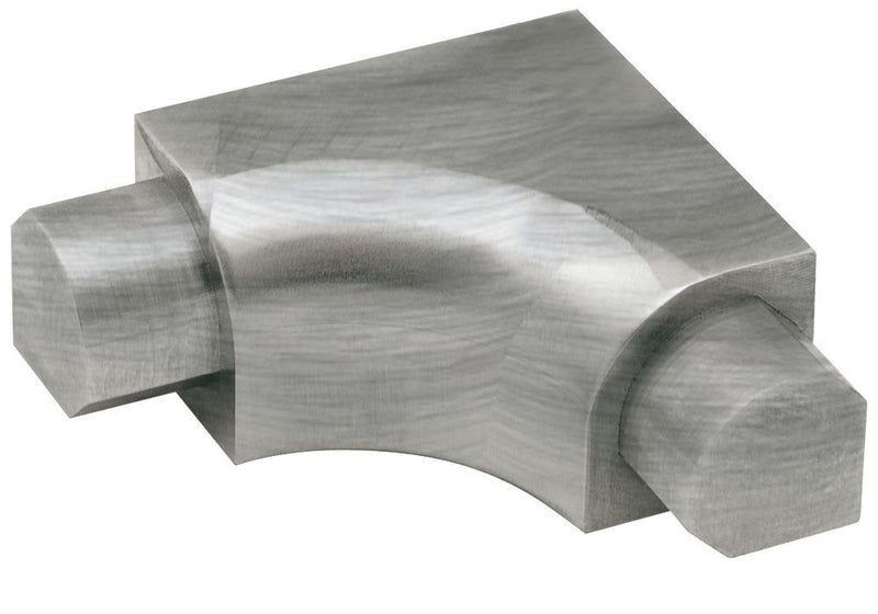 Schluter Rondec Sink Corner Brushed Stainless Steel
