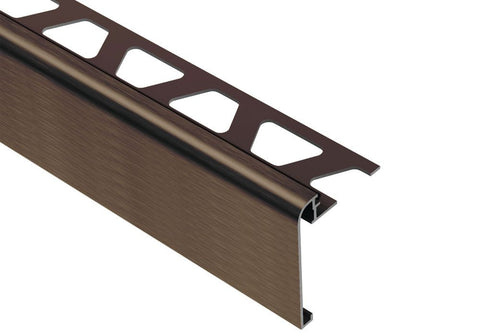 Schluter Rondec-Step-39 Profile Aluminum Antique Bronze