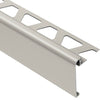 Schluter Rondec-Step-57 Profile Aluminum Satin Nickel