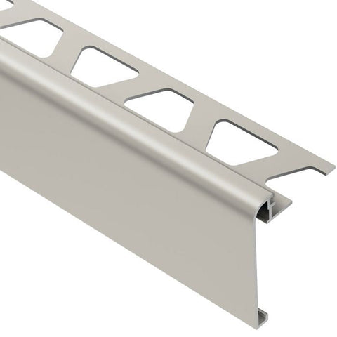 Schluter Rondec-Step-57 Profile Aluminum Satin Nickel