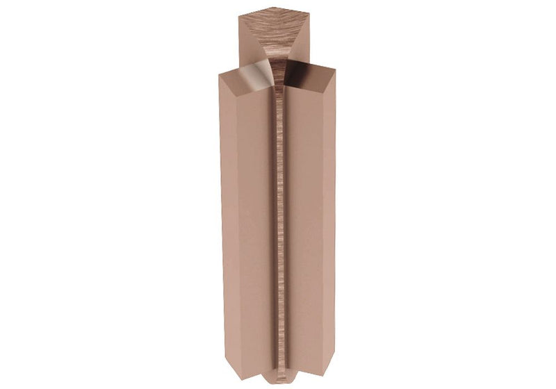Schluter Rondec-Step-39 In Crn 135 Aluminum Brush Copper