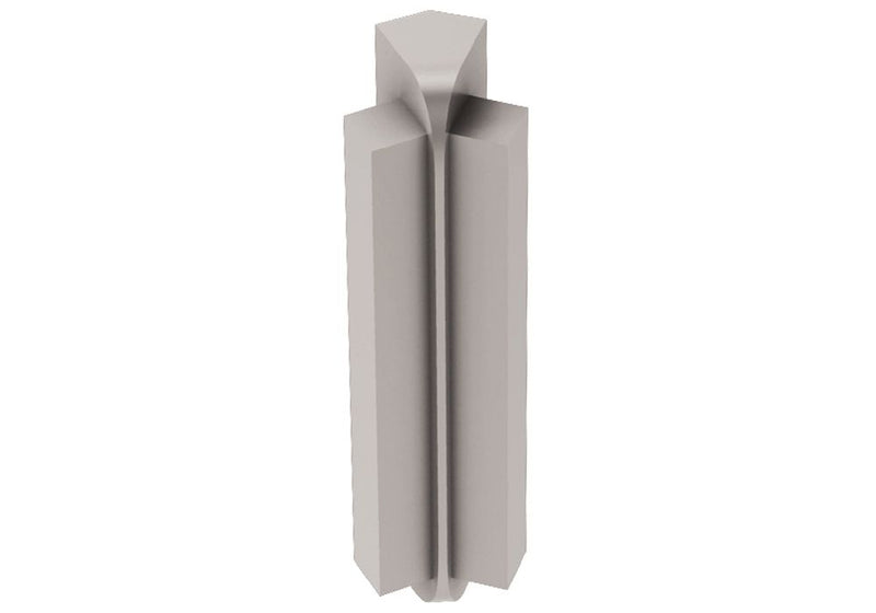 Schluter Rondec-Step-57 In Crn 135 Aluminum Satin