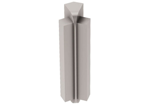 Schluter Rondec-Step-57 In Crn 135 Aluminum Satin