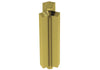 Schluter Rondec-Step-57 In Crn 135 Aluminum Brushed Brass