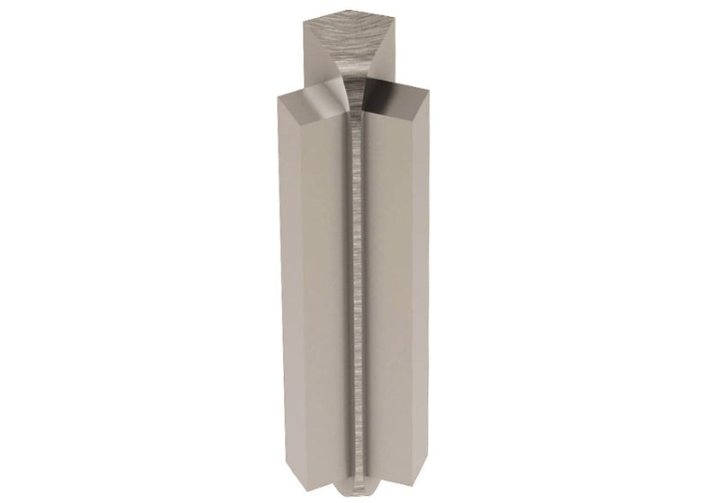 Schluter Rondec-Step-39 In Crn 135 Aluminum Brush Nickel