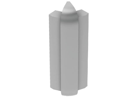 Schluter Rondec-Step-57 Out Crn 135 Aluminum Satin