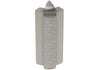 Schluter Rondec-Step-39 Out Crn 135 Aluminum Brushed Nickel
