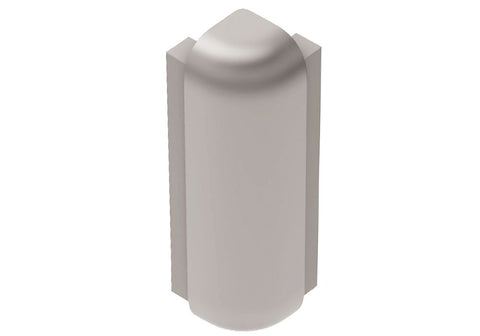 Schluter Rondec-Step-39 Out Crn 90 Aluminum Satin